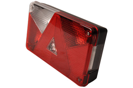 Aspock Achterlicht - Aspock Multipoint 5 - links - 5-polige connector - inclusief mistlamp