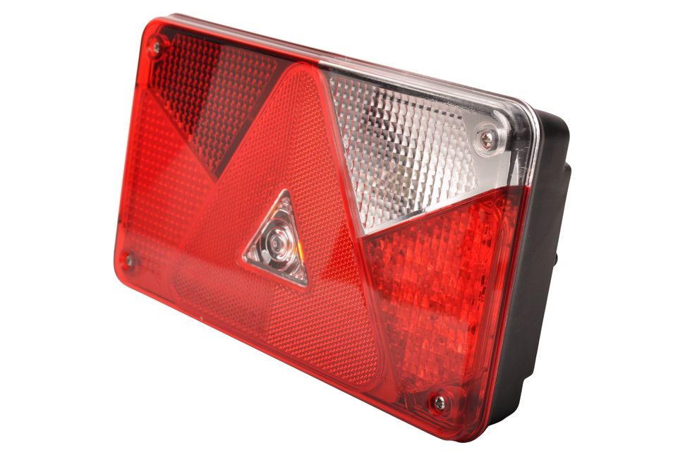 Aspock Achterlicht - Aspock Multipoint 5 - rechts - 5-polige connector - LED achterlicht en remlicht