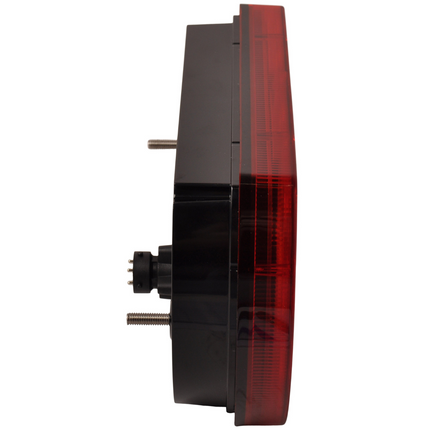 Aspock Achterlicht - Lucidity LED - links - 236x140x52 mm - 5-polige Aspöck connector - met ingebouwde weerstand
