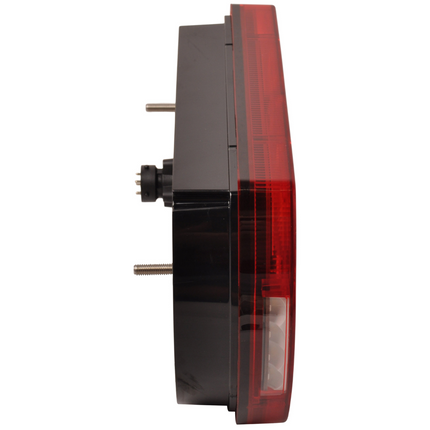 Aspock Achterlicht - Lucidity LED - rechts - 236x140x52 mm - 5-polige Aspöck connector - met ingebouwde weerstand