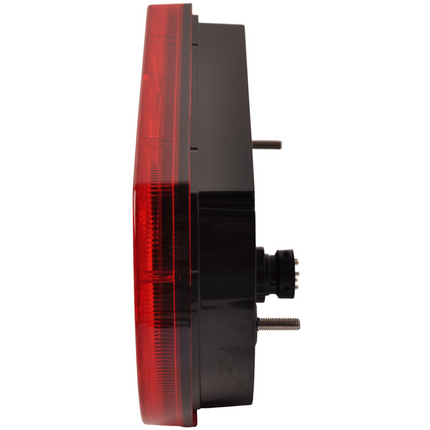 Aspock Achterlicht - Lucidity LED - rechts - 236x140x52 mm - Aspöck 8-polige connector - met ingebouwde weerstand