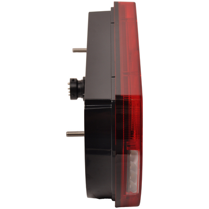 Aspock Achterlicht - Lucidity LED - rechts - 236x140x52 mm - Aspöck 8-polige connector - met ingebouwde weerstand