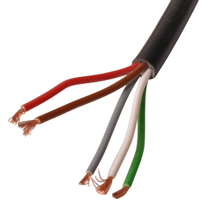 Aspock Aspock aansluitkabel 200 cm rechts - 5 polige connector met losse draad