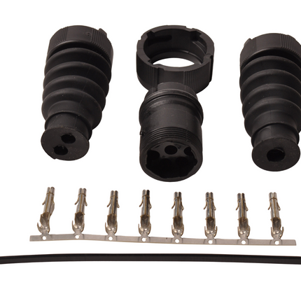 Aspock Aspock connector links - 8 pins/aderig - geel