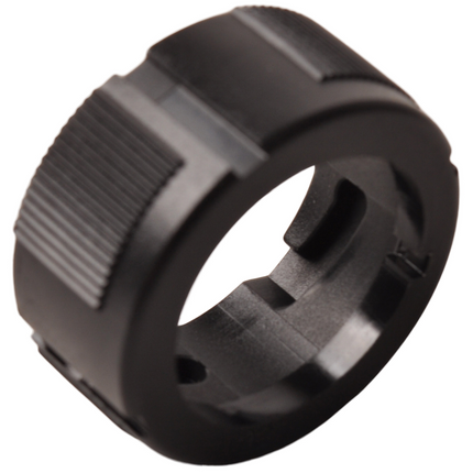 Aspock Aspock connector links - 8 pins/aderig - geel