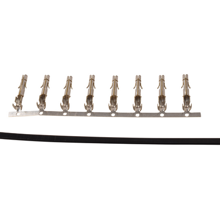 Aspock Aspock connector links - 8 pins/aderig - geel