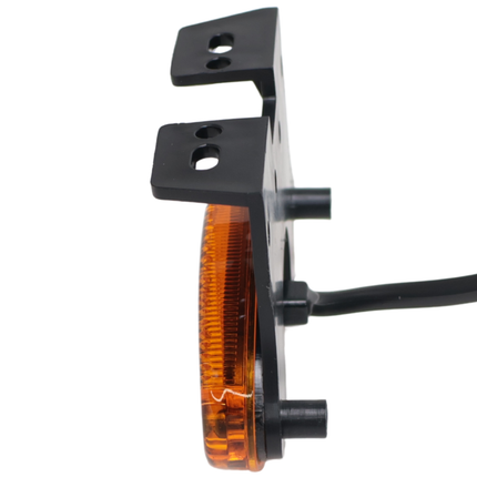 Aspock Aspock Flatpoint 2 - oranje/gele markeringslamp - connector aansluiting - LED - op houder