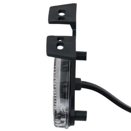 Aspock Aspock Flatpoint 2 - witte markeringslamp - 50 cm DC kabel - LED - op houder