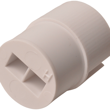 Aspock Aspock Flatpoint I LED connector - 24V - haaks