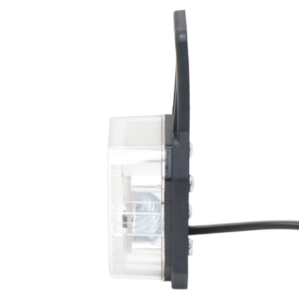 Aspock Aspock Flexipoint LED breedtelicht links - rood / wit op kleine rubber houder met 0,5m kabel