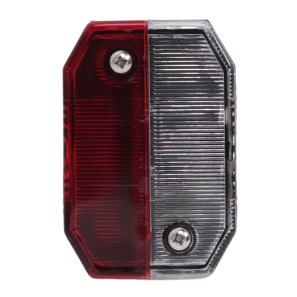 Aspock Aspock Flexipoint markeringslamp rood/wit - losse tule aansluiting