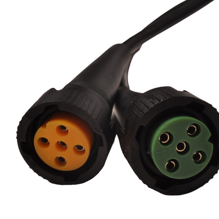 Aspock Aspöck hoofdkabel - 4,5 meter - 13 polig - 2x 5 polige connector