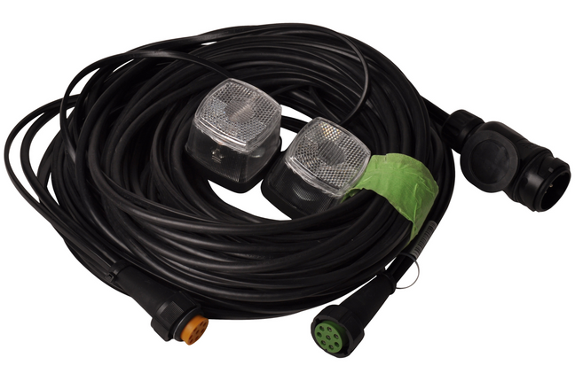 Aspock Aspöck hoofdkabel - 8,4 meter - 13 polig - 2x 8 polige connector - Plug&Play - inclusief markeringsverlichting