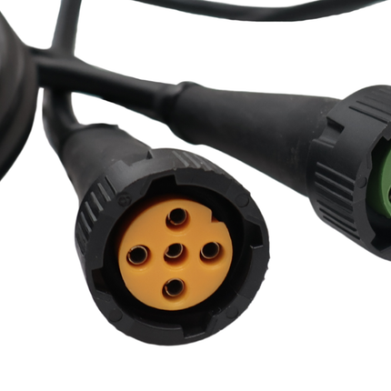 Aspock Aspöck hoofdkabel - 9 meter - 13 polig - 2x 5 polige connector - inclusief aftakkingen