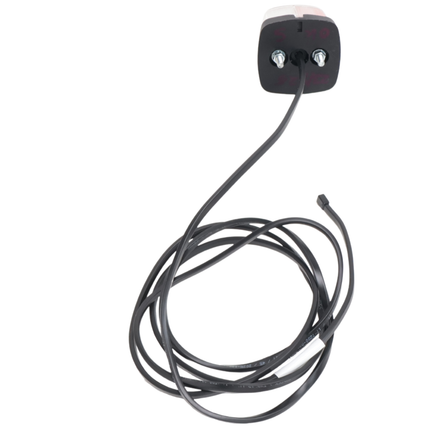 Aspock Aspock squarepoint breedtelamp rood/wit - 2 meter DC kabel 2x0,75 mm²