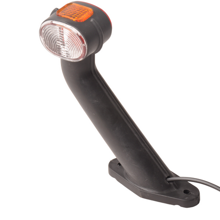Aspock Aspock Superpoint 2 - links - wit/oranje/rood - 1 meter platte kabel