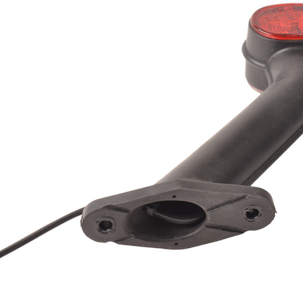 Aspock Aspock Superpoint 2 - links - wit/oranje/rood - 1 meter platte kabel
