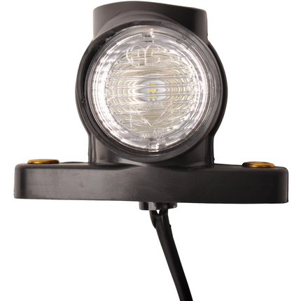 Aspock Aspock Superpoint 3 LED - links/rechts - wit/oranje/rood - 1 meter platte kabel