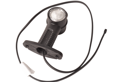 Aspock Aspock Superpoint 3 LED - links/rechts - wit/oranje/rood - 1 meter platte kabel