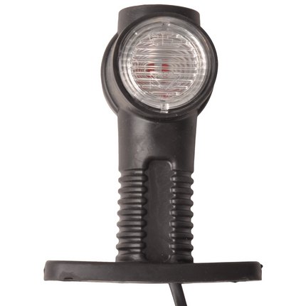 Aspock Aspock Superpoint 3 LED - links/rechts - wit/oranje/rood - 1 meter platte kabel