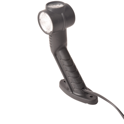Aspock Aspock Superpoint 3 LED - rechts - wit/oranje/rood - 1 meter platte kabel