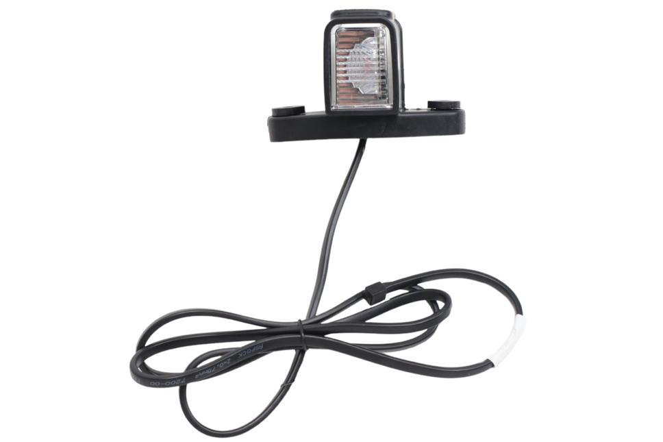Aspock Aspock Superpoint 4 LED - links - rood/wit/oranje - 12V-24V - 100 cm platte kabel