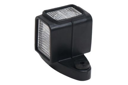 Aspock Aspock Superpoint 4 LED - rechts - rood/wit/oranje - 12V-24V - 100 cm platte kabel
