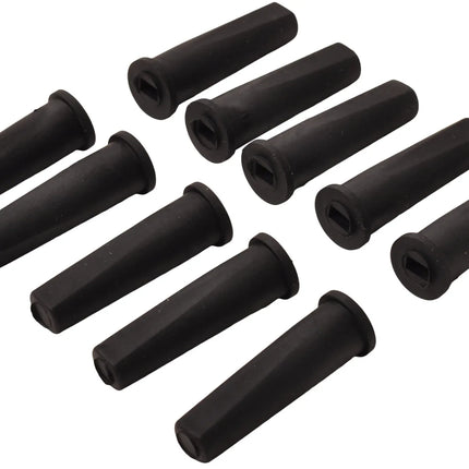 Aspock Eindkap tbv platte DC kabel - 10 stuks