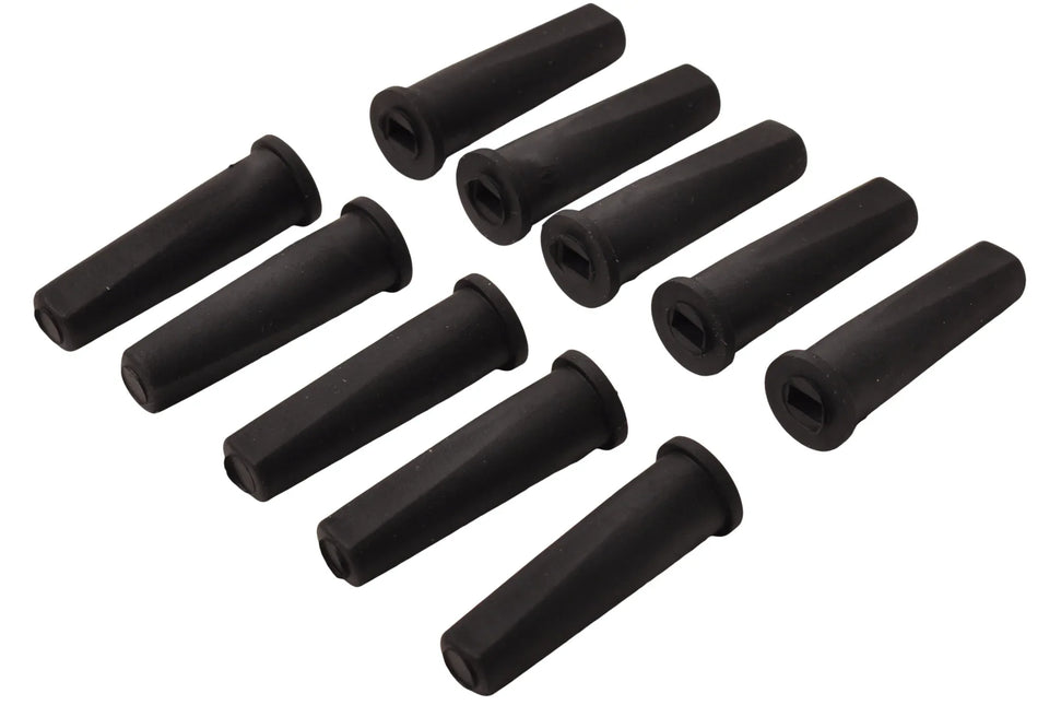 Aspock Eindkap tbv platte DC kabel - 10 stuks