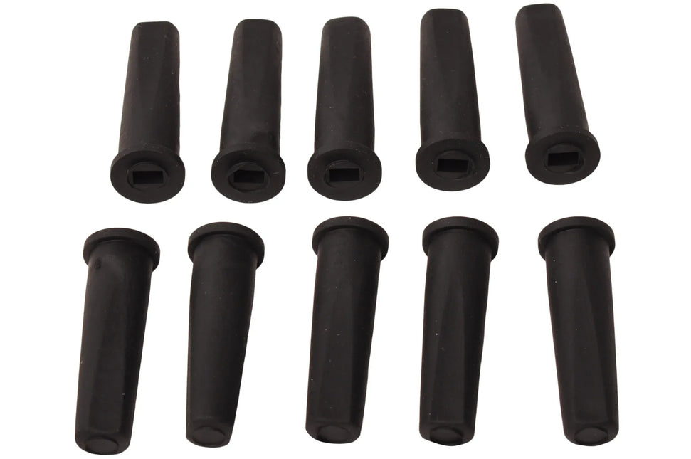Aspock Eindkap tbv platte DC kabel - 10 stuks