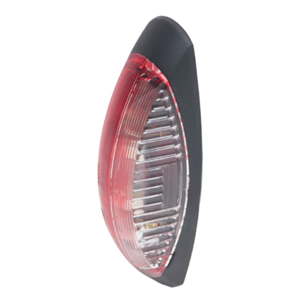 Aspock Flexipoint 2 markeringslicht rood/wit - 250 cm kabel