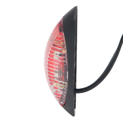 Aspock Flexipoint 2 markeringslicht rood/wit - 250 cm kabel