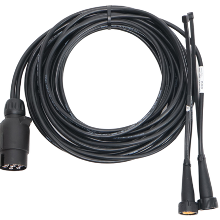 Aspock Hoofdkabel Aspöck - 5 meter - 7 polig - 2x 5 polige connector - inclusief aftakkingen