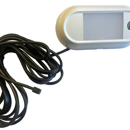 Aspock LED binnenverlichting 12/24V - blauw of wit licht - met 350 mm DC kabel