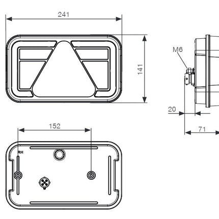 Aspock LED verlichtingsset - Aspock Multiled 4 - 13 polig - Plug & Play - incl. markeringsverlichting