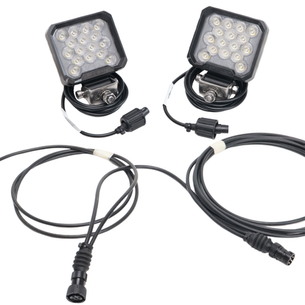 Aspock LED werklamp set - 5-pin Aspöck bajonet - 2500 lumen - Plug & Play