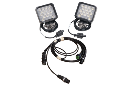 Aspock LED werklamp set - 8-pin Aspöck bajonet - 2500 lumen - Plug & Play