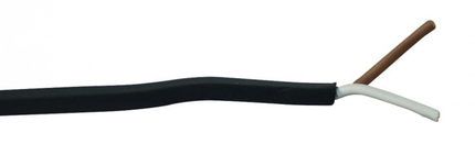 Aspock Platte kabel 2-aderig voor Aspöck - 2x0,75 mm²