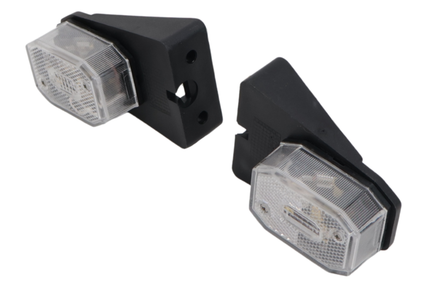 Aspock Set van 2 Aspock flexipoint breedtelichten - wit - 50 cm