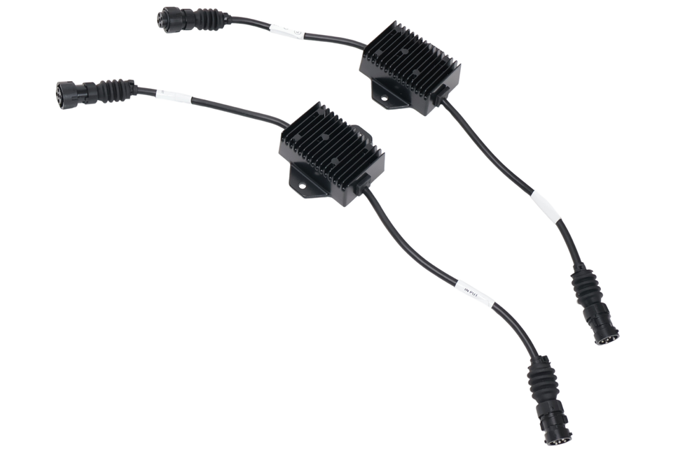 Aspock Set van 2 Aspock LED converter / control box 5 polige aansluiting - 12/24V
