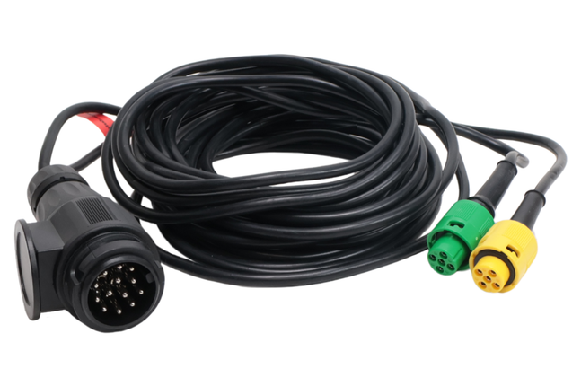 Aspock Type Aspöck hoofdkabel - 4,5 meter - 13-polig - 2x 5-polige connector