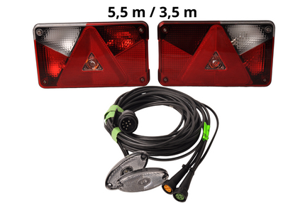 Aspock Verlichtingsset - Aspock Multipoint 5 - 13 polig - Plug & Play - incl. markeringsverlichting