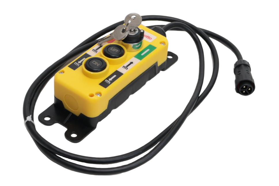 Binotto Bediening powerpack - met sleutelvergrendeling - 1,6m kabel - Binotto