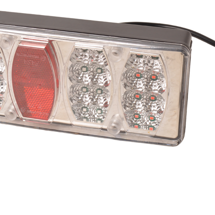 Cantonal Achterlicht - Cantonal LED - links - 228x100x53 mm - 5-polige connector