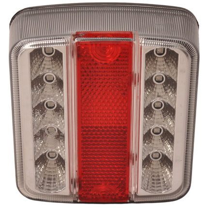 Cantonal Achterlicht - Cantonal LED - links/rechts - 4 functies - 105x98x35 mm - 5-polige connector