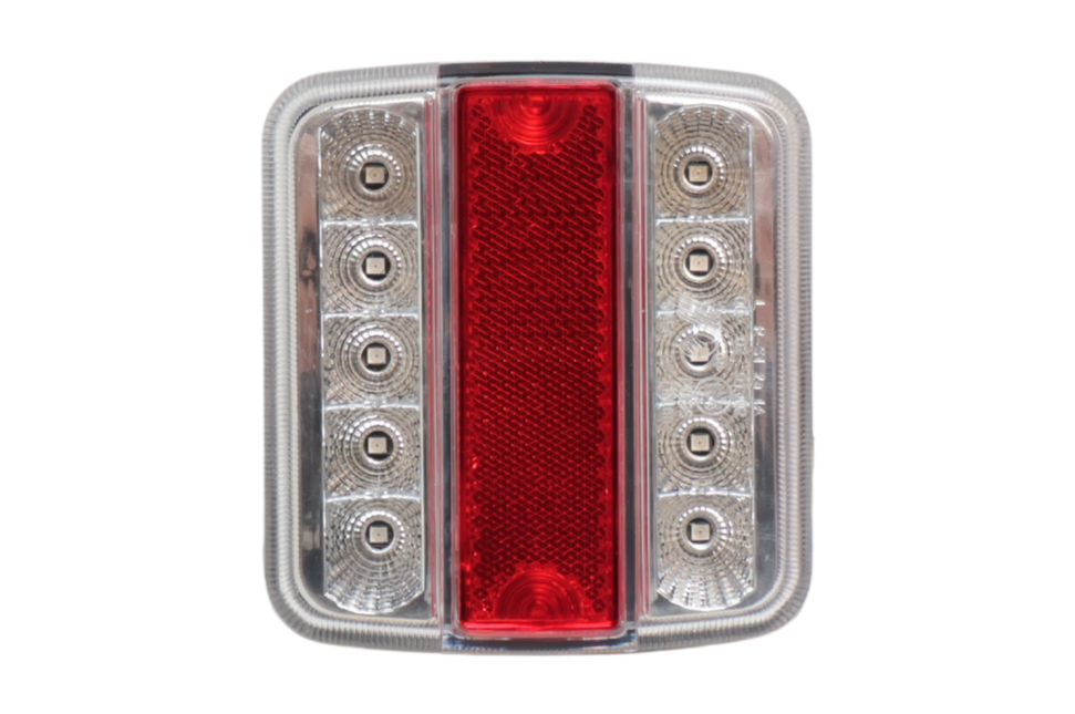 Cantonal Achterlicht - Cantonal LED - rechts - 100x100x35 mm - klein formaat