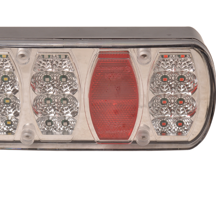 Cantonal Achterlicht - Cantonal LED - rechts - 5-polige connector - 228x100x53 mm