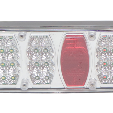 Cantonal Achterlicht - Cantonal LED - rechts - 5-polige connector - 228x100x53 mm