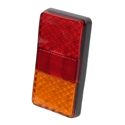Cantonal Achterlicht - Cantonal - verticaal - 80x150x24 mm - 3 functies