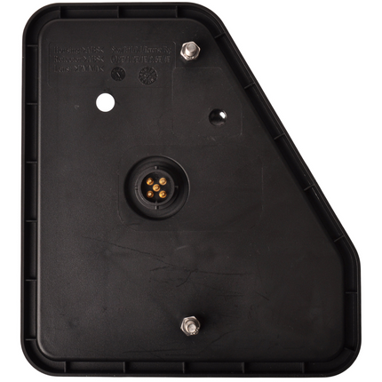Cantonal Achterlicht - Glotrac - LED - links - 208x188x40 mm - inclusief mistlamp en driehoekreflector